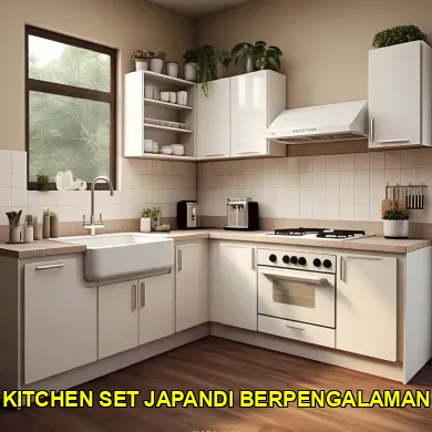 Kitchen Set Japandi Di Jalan Parangtritis Perpaduan Elegan dan Fungsional